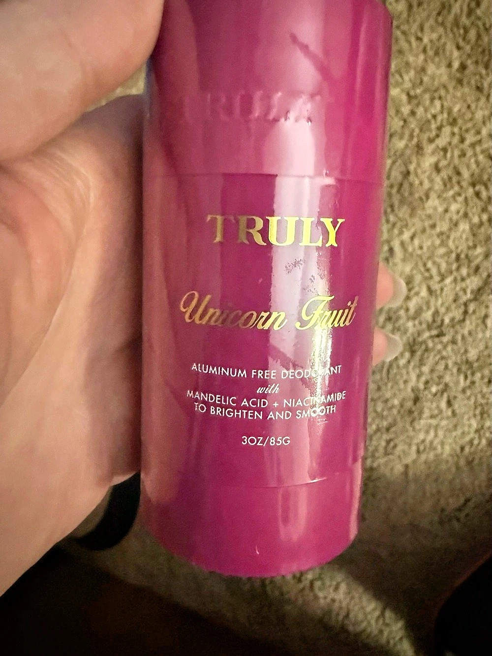 Unicorn Fruit Aluminum-Free Deodorant 3 oz Pink